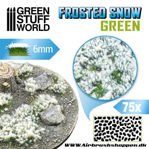 Shrubs TUFTS - 6mm FROSTED SNOW - GREEN, GSW